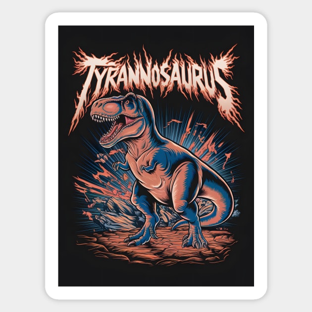 T-Rex Sticker by animegirlnft